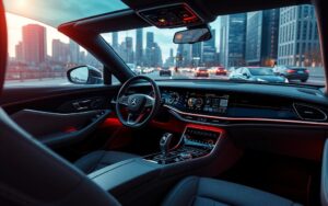 technologie w luksusowych autach